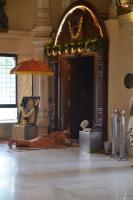 HH Swamiji at Parijnanashram Swamiji's Samadhi (Picture Courtesy: Shri Dinesh Karkal)